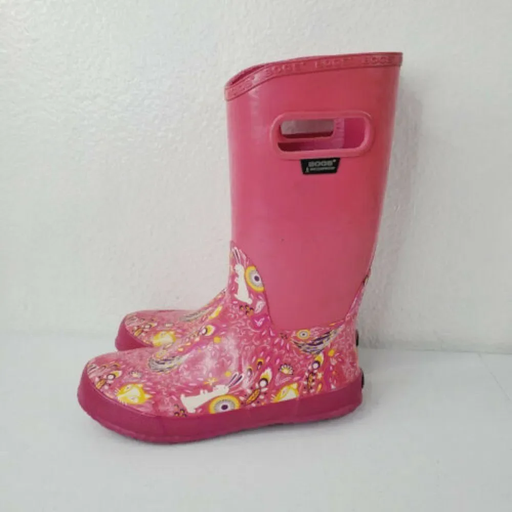 Bogs Unisex Kids 71739 690 Waterproof Rain Boots 5